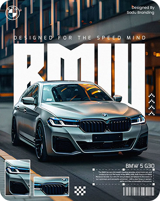 BMW 5 G30 promotional banner